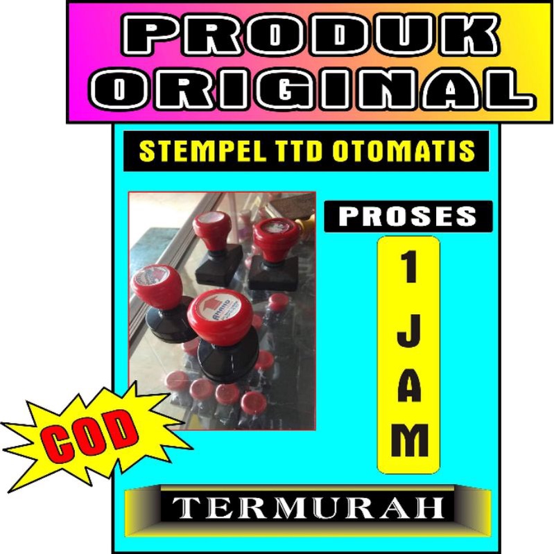 

stempel TTD tanda tangan otomatis kwalitas premium