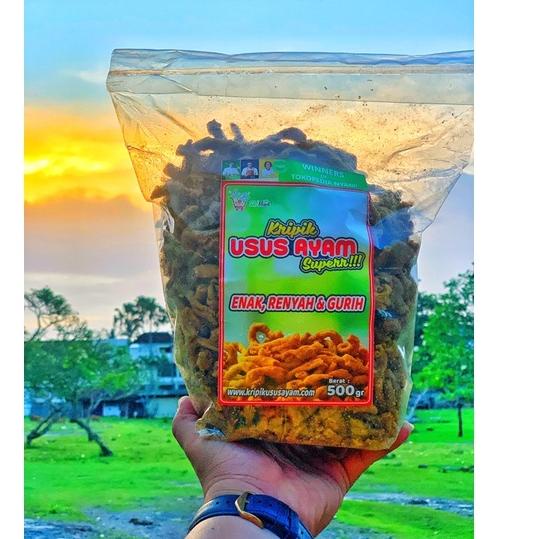 

Diskon [HJ6] Kripik Usus Ayam Superr!!! 500gr