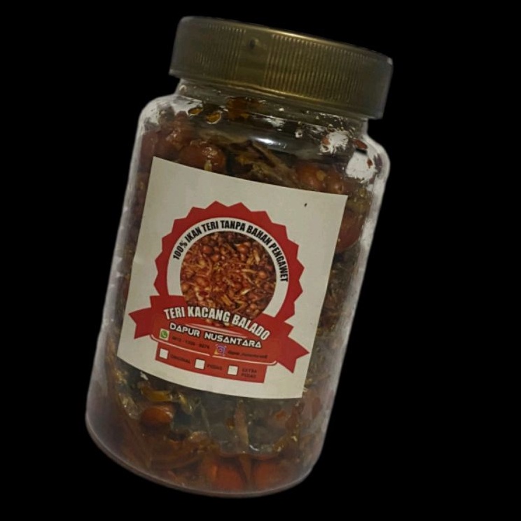 

Ikan Teri Kacang Balado 200gram