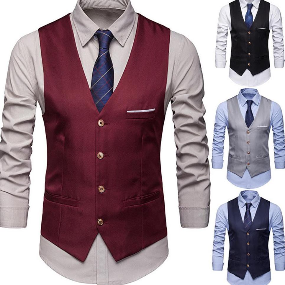 [CC7709Y] VEST FORMAL ROMPI JAS PRIA DALAMAN JAS PRIA
