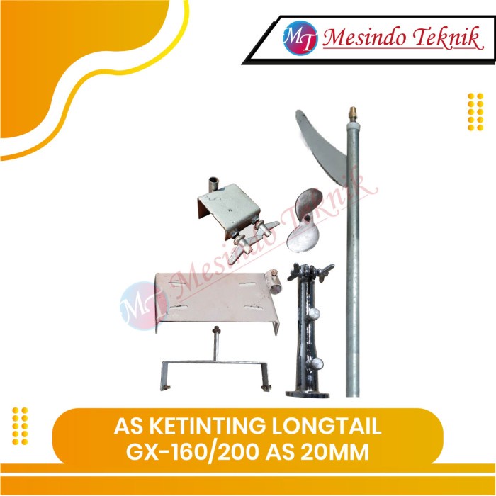 AS KETINTING LONGTAIL AS 20MM/GX-160/200 1 SET