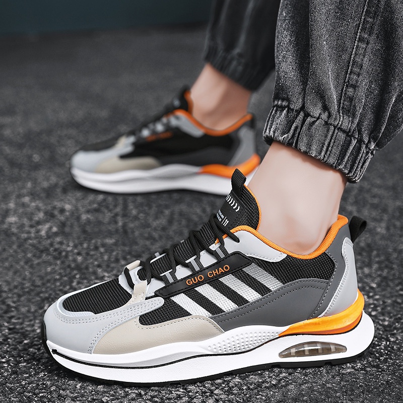 TBIG [COD] Sepatu Sneakers Pria NANGUO Sepatu Import Pria Sekolah Kuliah Kerja