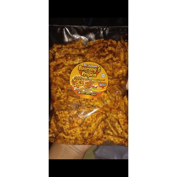 

basreng bumbu bojot 250 gr cemilan SIENDUT baso goreng/basreng stik bumbu bojot/cemilan pedas basreng kering daun jeruk cemilan kering