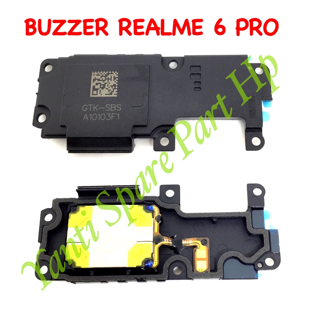 Buzzer Loudspeaker Realme 6 Pro Fullset Original Terlaris New