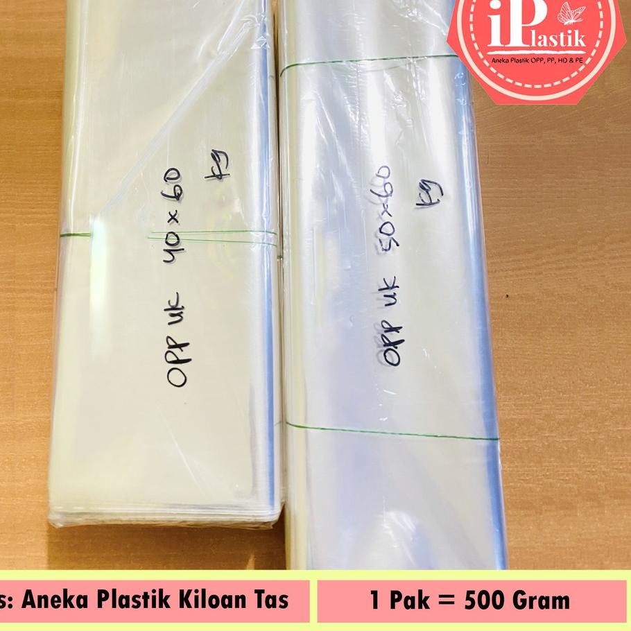 Paling Murah Plastik OPP Kiloan BESAR dan TEBAL, Plastik Tas / Plastik Lusinan Baju (Harga 1/2 KG) ❀