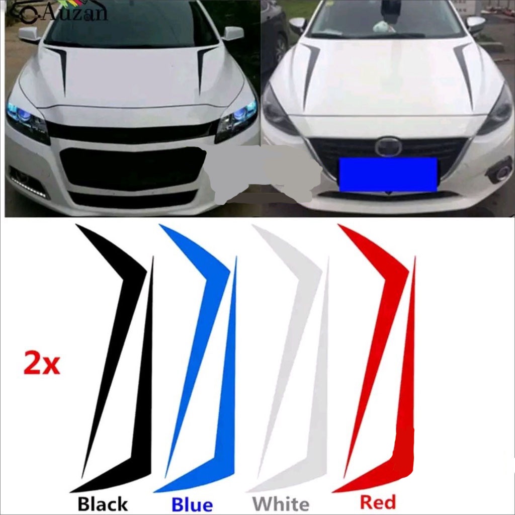 0409 stiker cutting mobil stiker kap mobil avanza honda brio sedan keren
