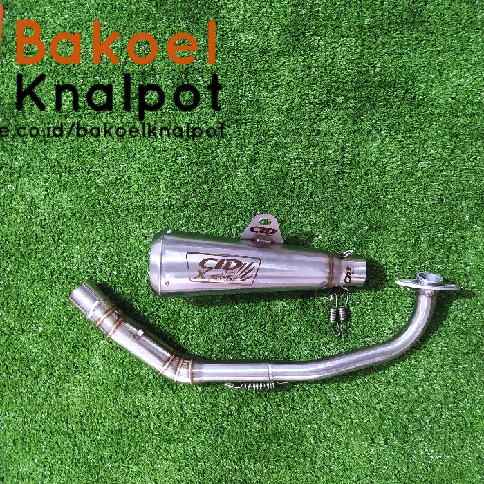 Knalpot CLD X Monster inlet 38-50mm / Knalpot CLD Beat / Knalpot Beat CLD / Knalpot Mio / Knalpot Va