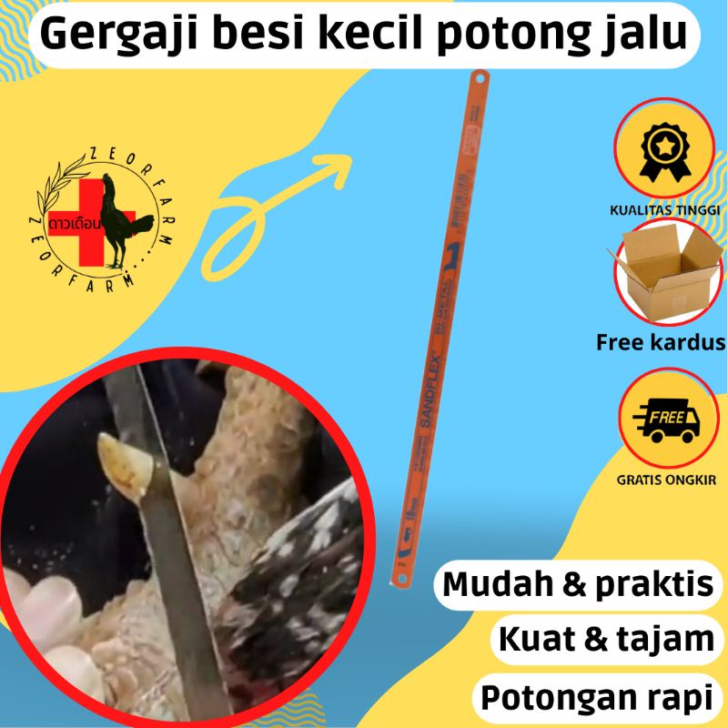 pemotong jalu ayam gergaji kecil zeorfarm