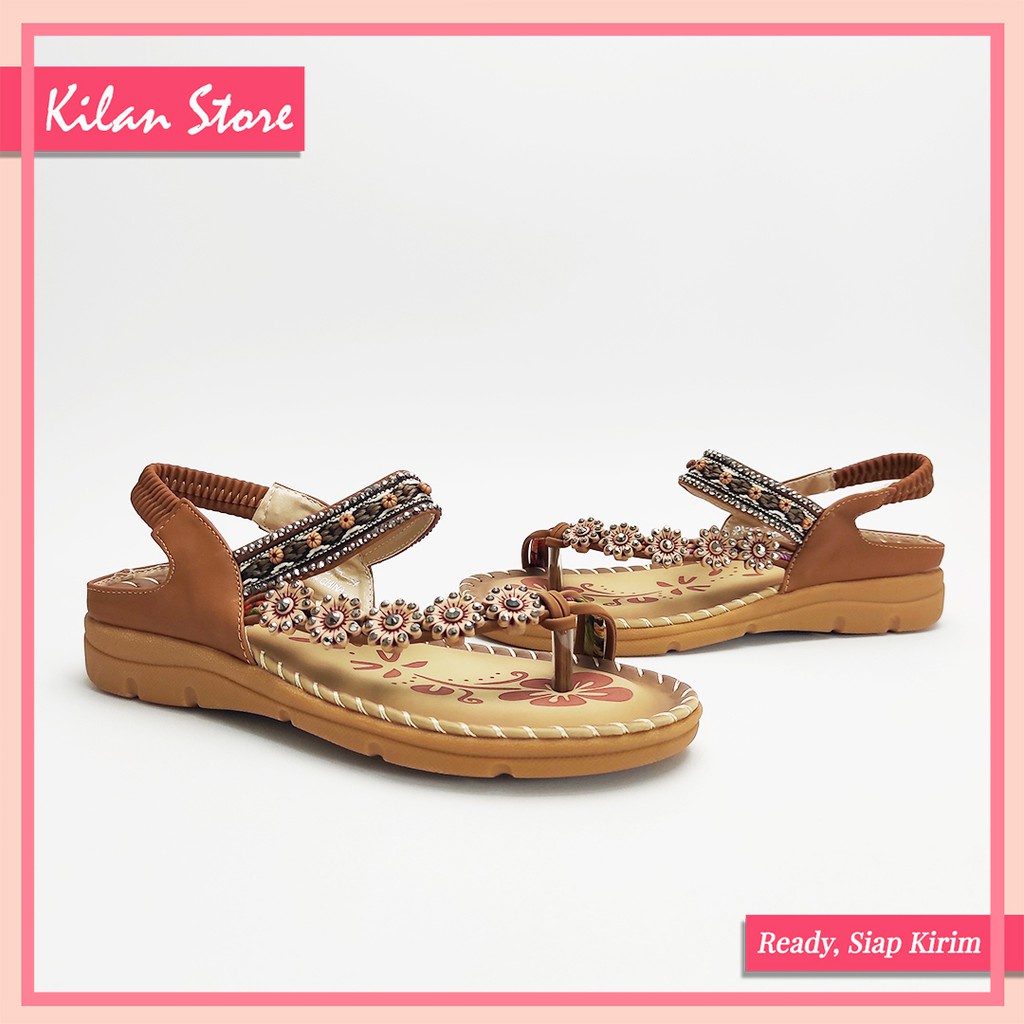 Sandal Jepit Wanita Humaira 127321 - Sandal Tali Wanita True Authentic High Quality