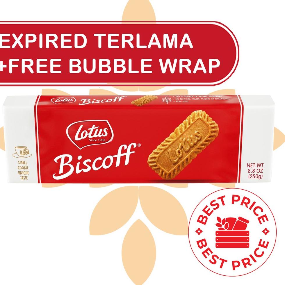 

Model Baru ★★ LOTUS BISCOFF CARAMELISED BISCUIT - 32PC/250 GR ☏