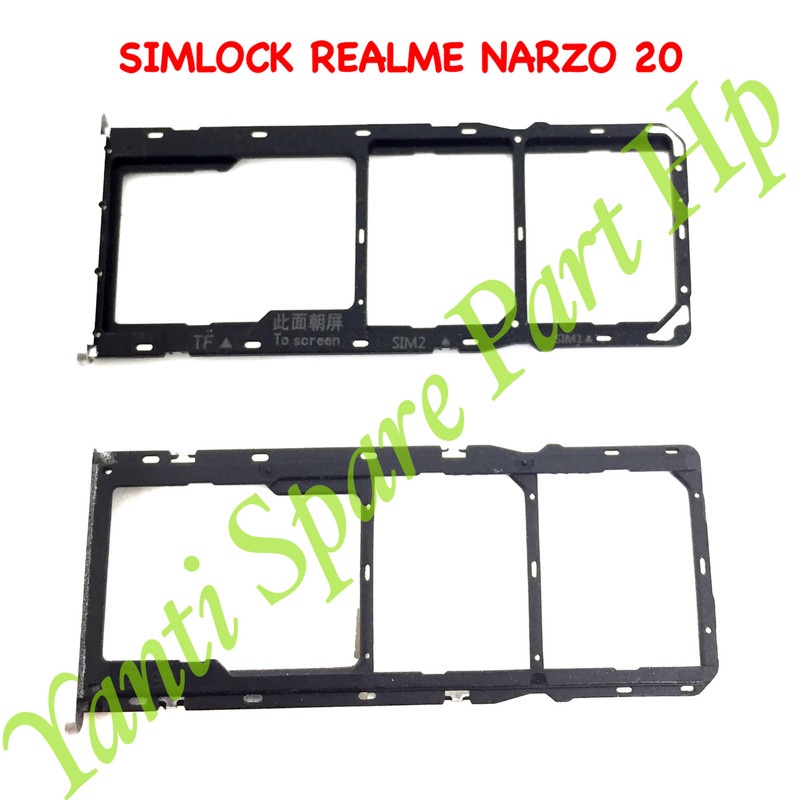 Simtray Sim Lock Realme Narzo 20 20 Pro Original Terlaris New