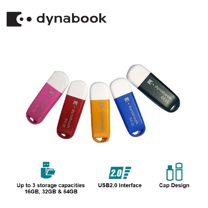 Flashdisk / Flash Drive Dynabook 64GB DB02 USB 2.0