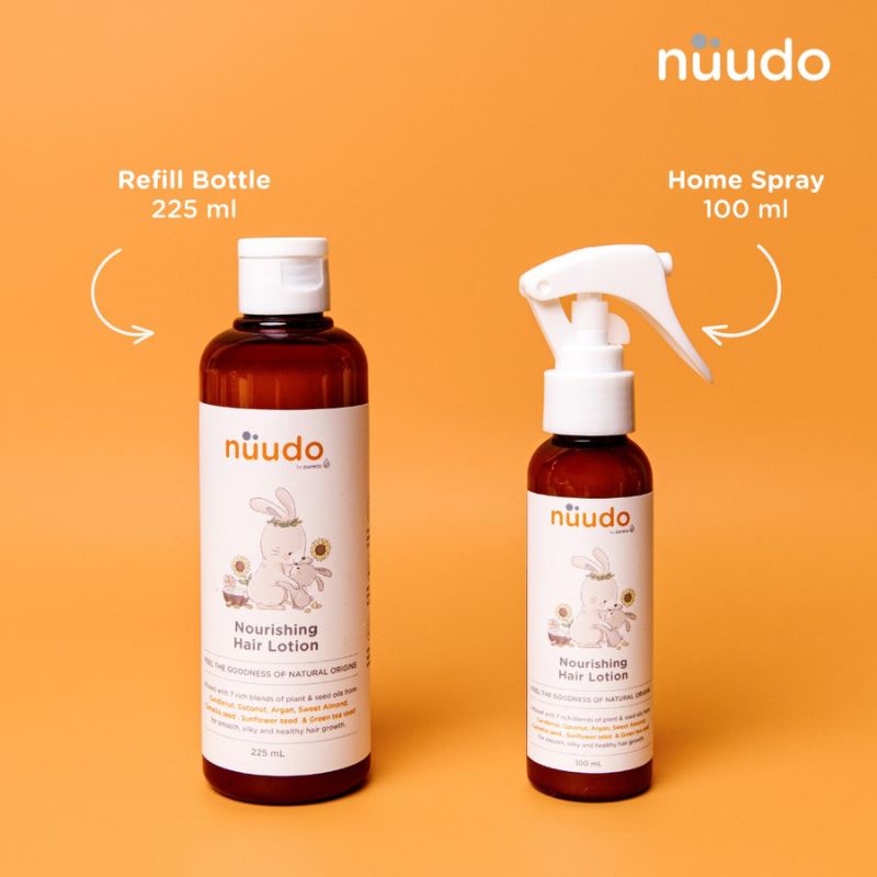 Nuudo Nourishing Hair Lotion - Perawatan Rambut Anak