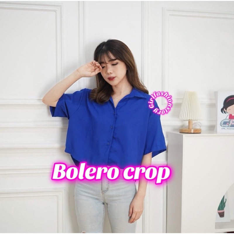 GFS BOLERO CROP KEMEJA BIGSIZE