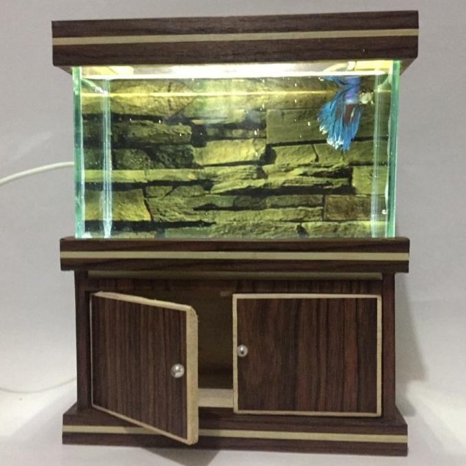 Jual Aquarium Mini Lemari Kabinet Pintu Pintu Shopee Indonesia