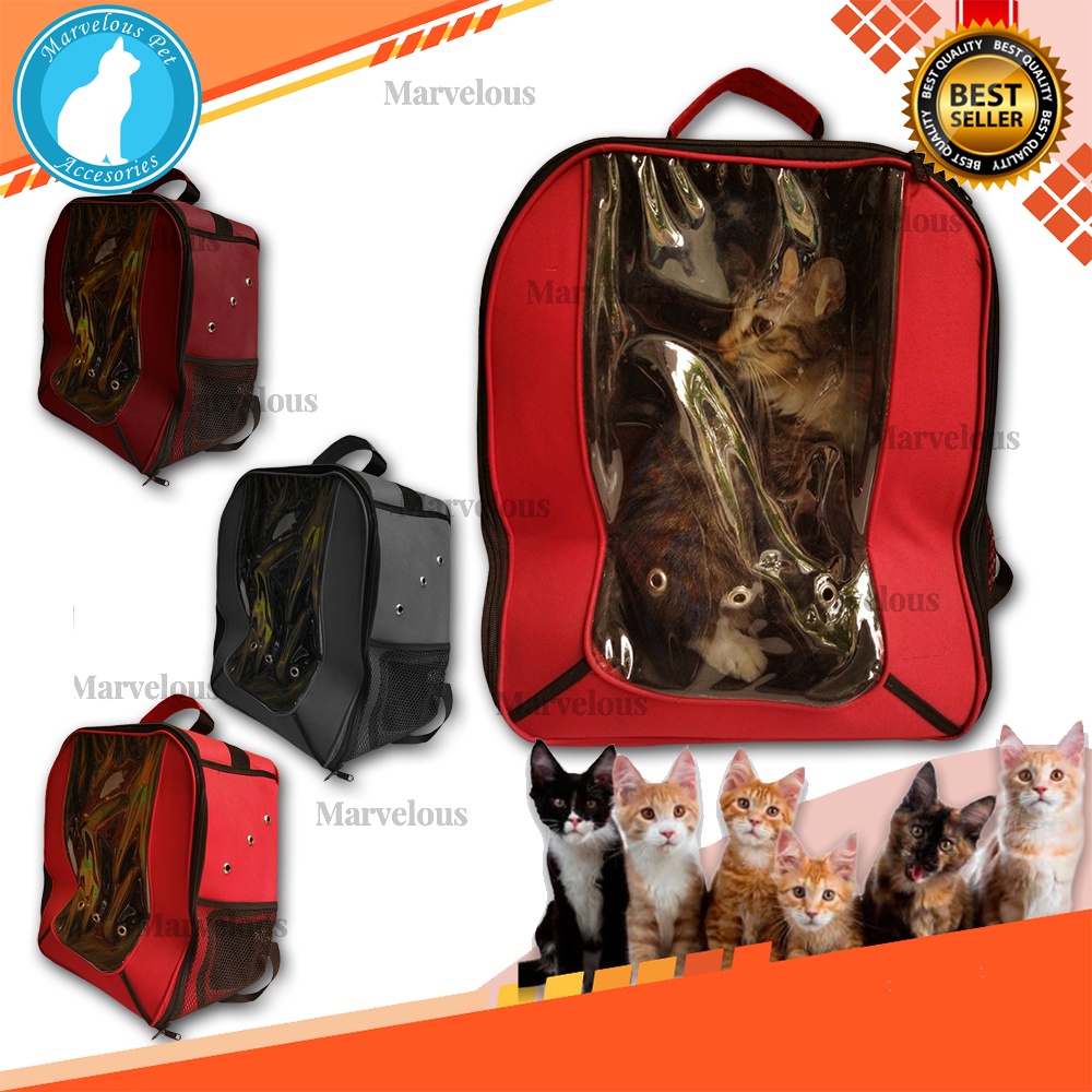 Tas Ransel Kucing Besar Mika Tebal / Tas Kucing / Ransel Hewan