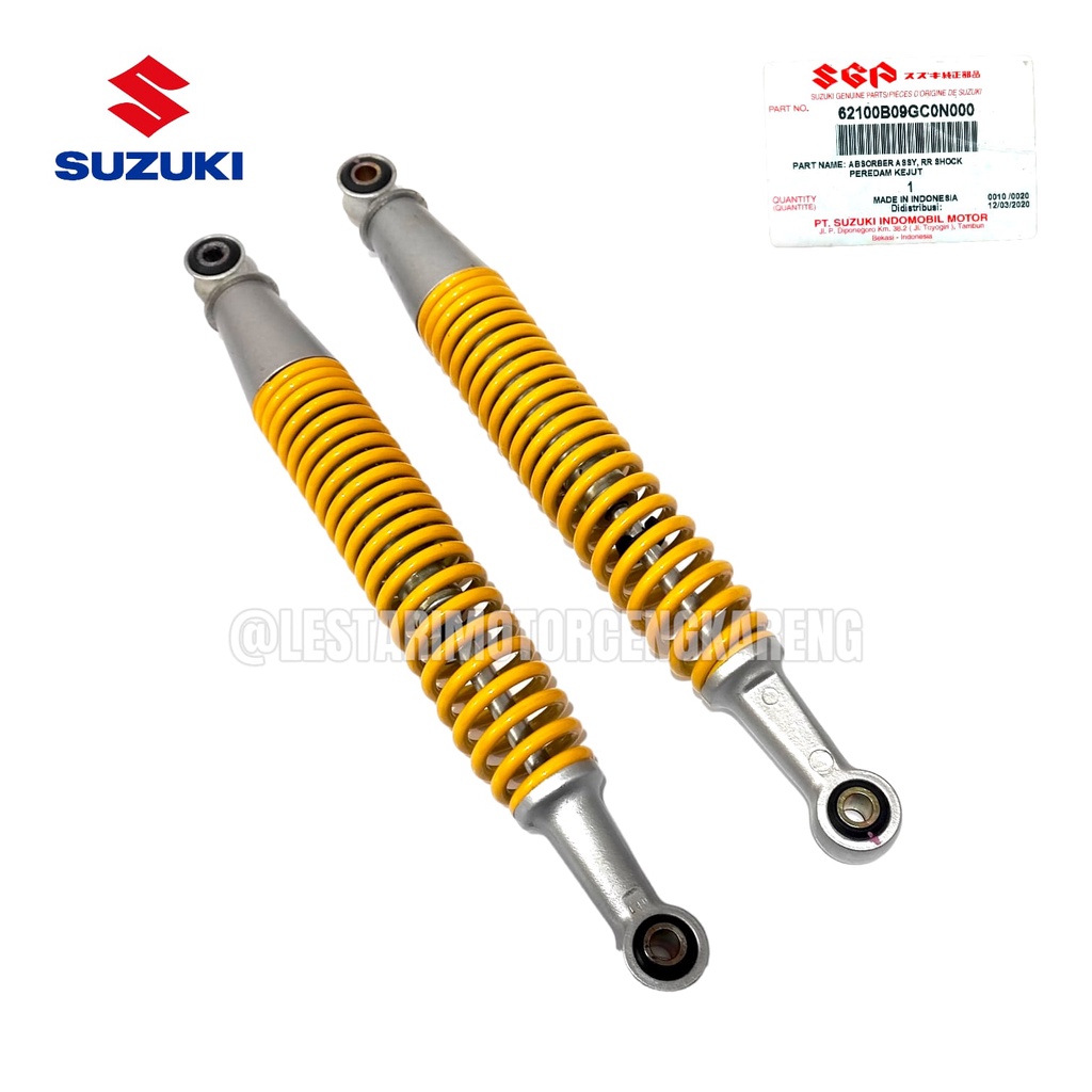 SHOCK BREAKER BELAKANG SMASH CW 62100B09GC0N000 2PC KUNING ASLI SGP