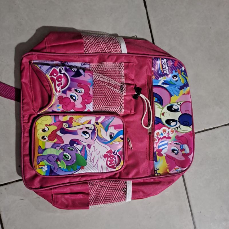 Tas Ransel ukuran SD model printing botol