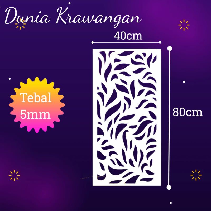 KRAWANGAN PVC FOAM BOARD / CUTTING PVC FOAM BOARD DK-71