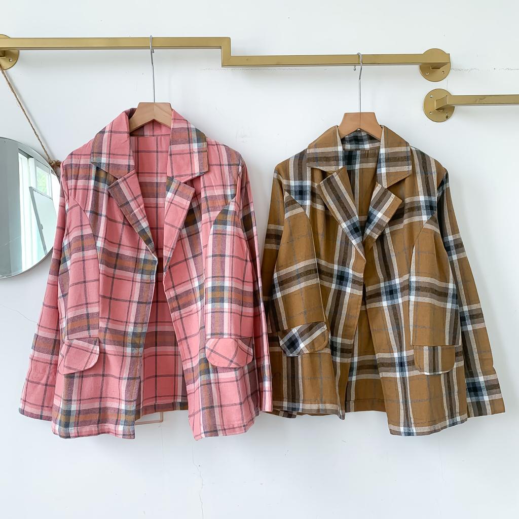 BLAZER FLANEL DEIZE V2