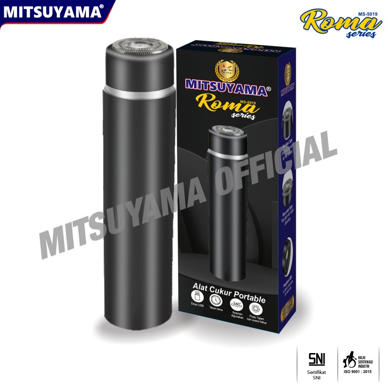 Barangunik2021 -Alat Cukur Mini Portable Series Roma Mitsuyama MS-5019 Roma