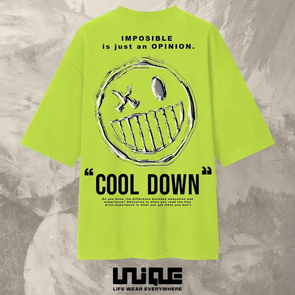 UNIQUE - (Unique Series) Kaos Oversize Cool Down