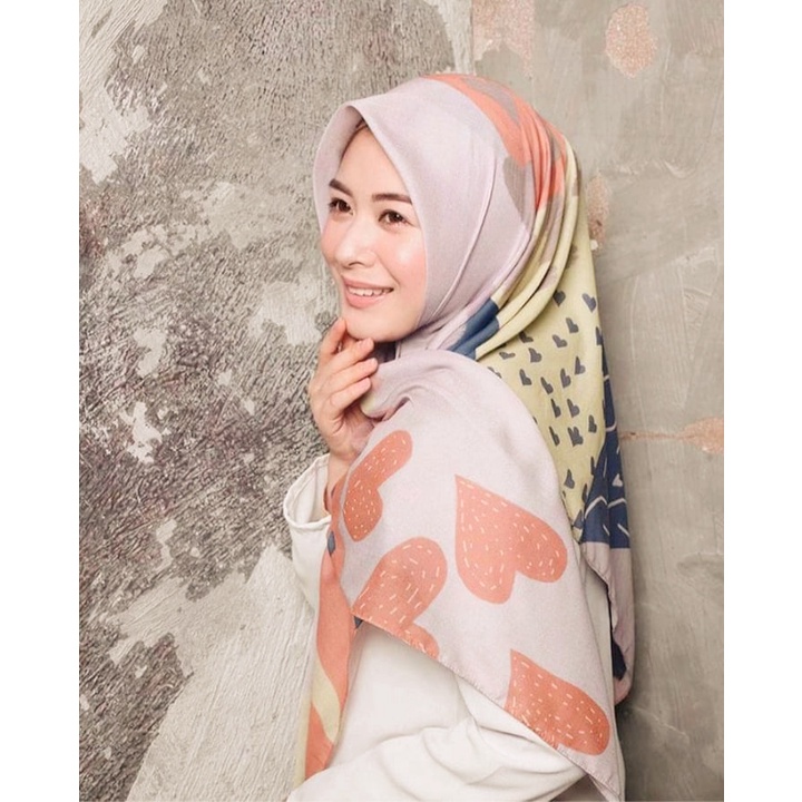 jilbab segi empat motif terbaru 2023 mewah voal motif premium kerudung segi empat motif