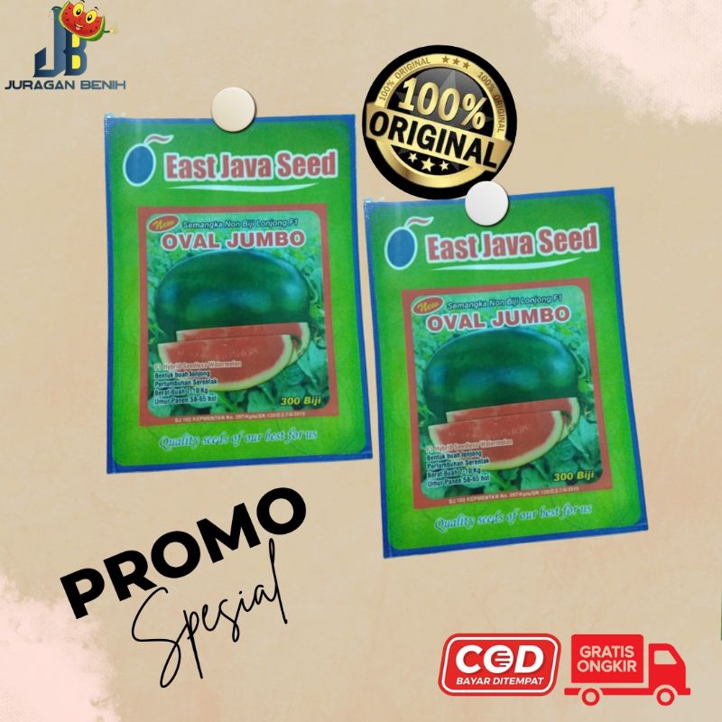 Benih semangka OVAL JUMBO