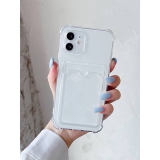 Softcase SLOT Card Xiaomi 12 12T 12Lite 12PRO Mi 11T 11T(PRO) 11 Lite POCO C40 POCO M5 M5s M4-Pro M3 M3Pro Redmi A1 Soft Case Clear Bening Silicone Silikon SLIP Kartu-Tempat ACCESS Anti Fall Bumper Air Bag KNOCK Bisa Masukin Gambar Motif 4G 5G PRO T