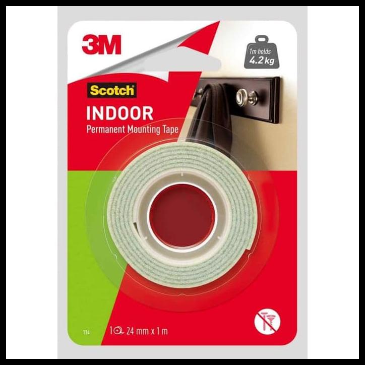 

3M Scotch Double Tape / Mounting Tape 114 - 24 Mm X 1 M