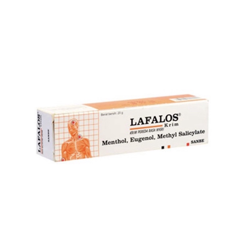 Lafalos cream 20 gram ( krim penghilang pegal nyeri )