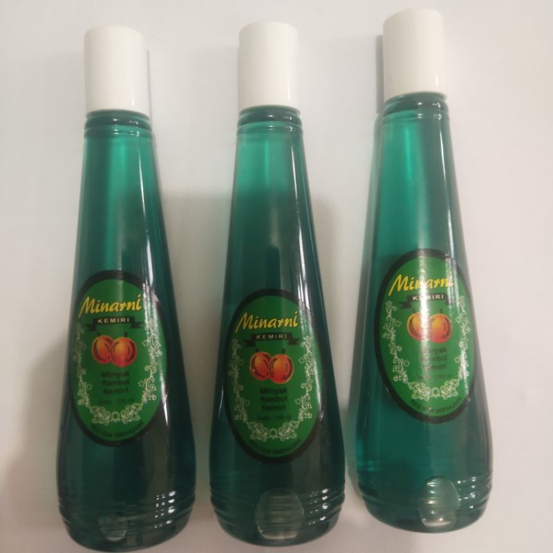 Minyak Kemiri Minarni Original / Minyak Pelebat dan Peghitam Rambut Makassar