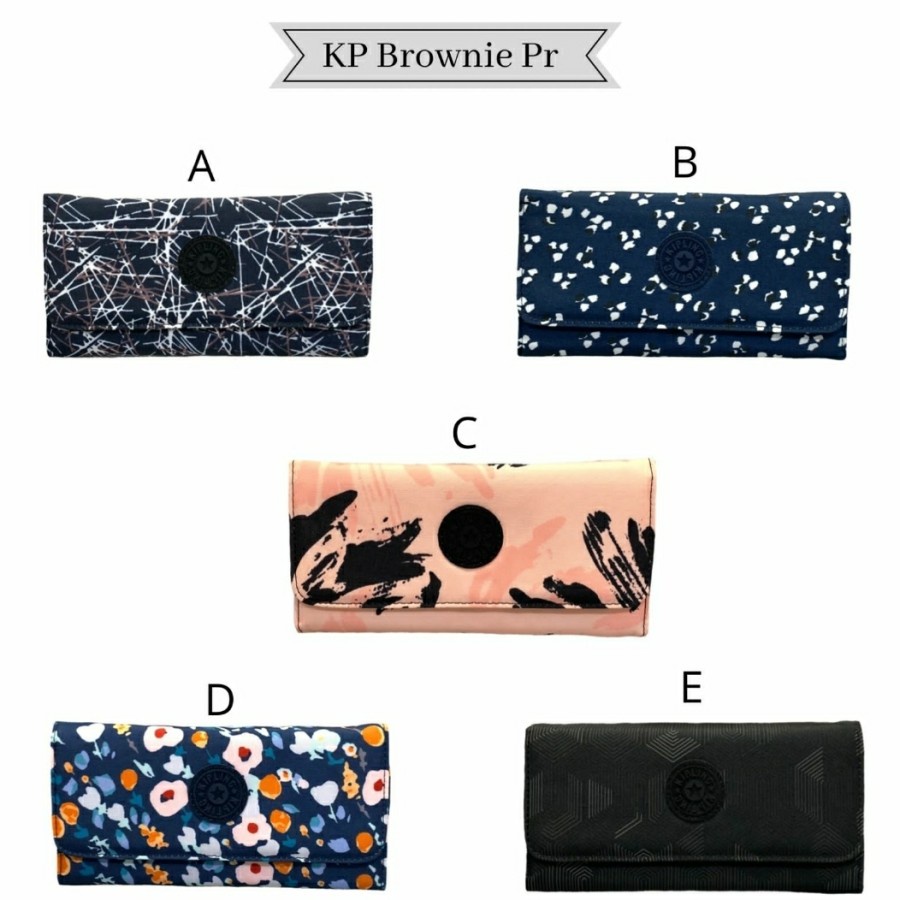 Dompet Kipling Brownie Premium - Dompet Panjang Wanita