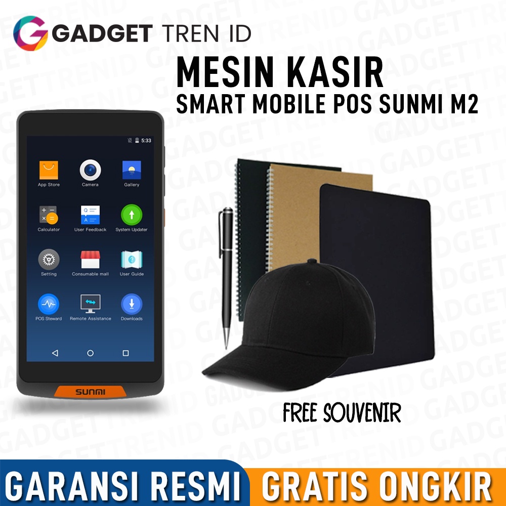 Jual Mesin Kasir Android Portable Serbaguna Sunmi M G Wifi Gb