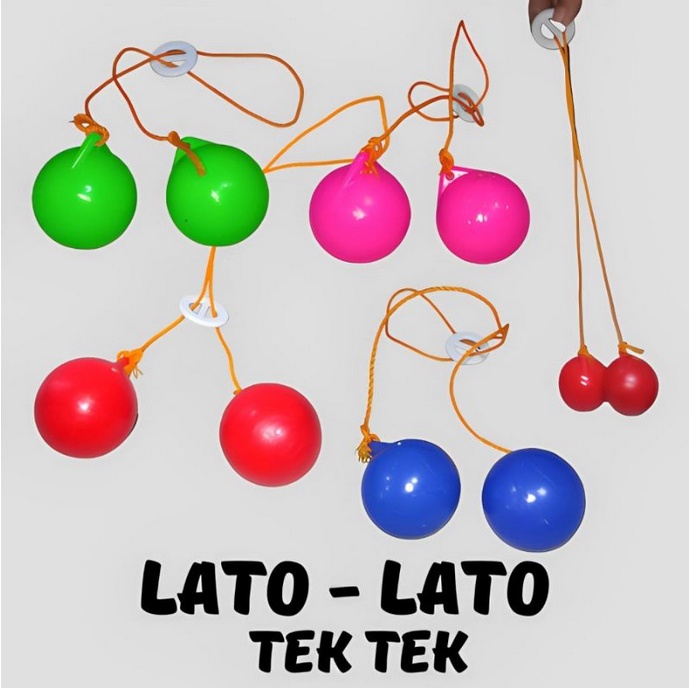 Lato Lato Warna Stabilo / Mainan Anak Viral Lato Lato Mainan Etek Etek Lato Lato Warna Warni Lato Lato Warna Stabilo