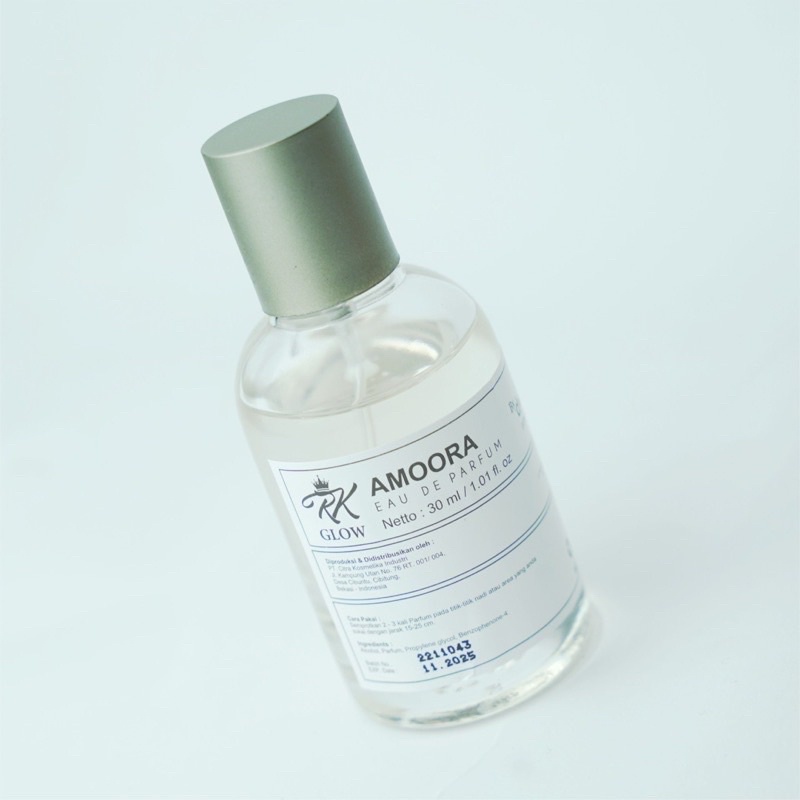 Rk Glow AMOORA EAU DE PARFUM - Rk Parfum - Rk Glow parfum spray tahan lama - Parfum Pria dan wanita