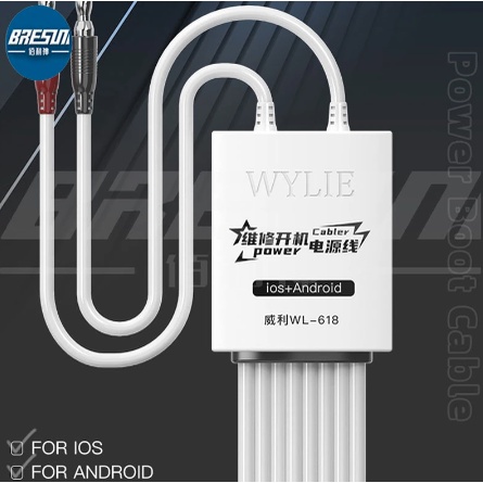 KABEL POWER BOOT WYLIE WL-618 FOR IPHONE + ANDROID ORIGINAL