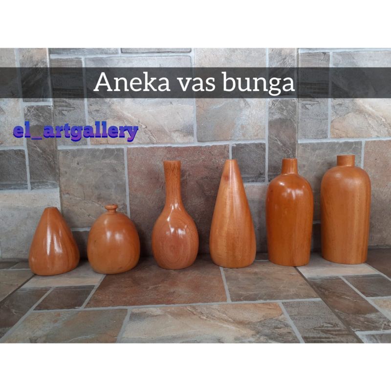 Vas Bunga Kayu/ Vas Bunga