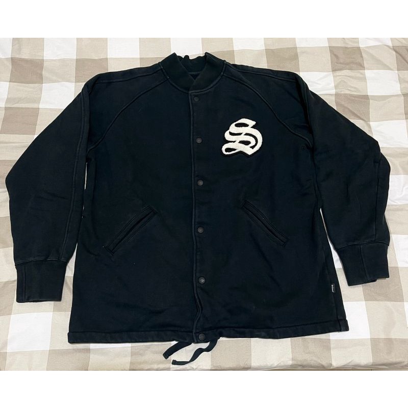 JAKET VARSITY _STUSSY _ SECOND ORIGINAL