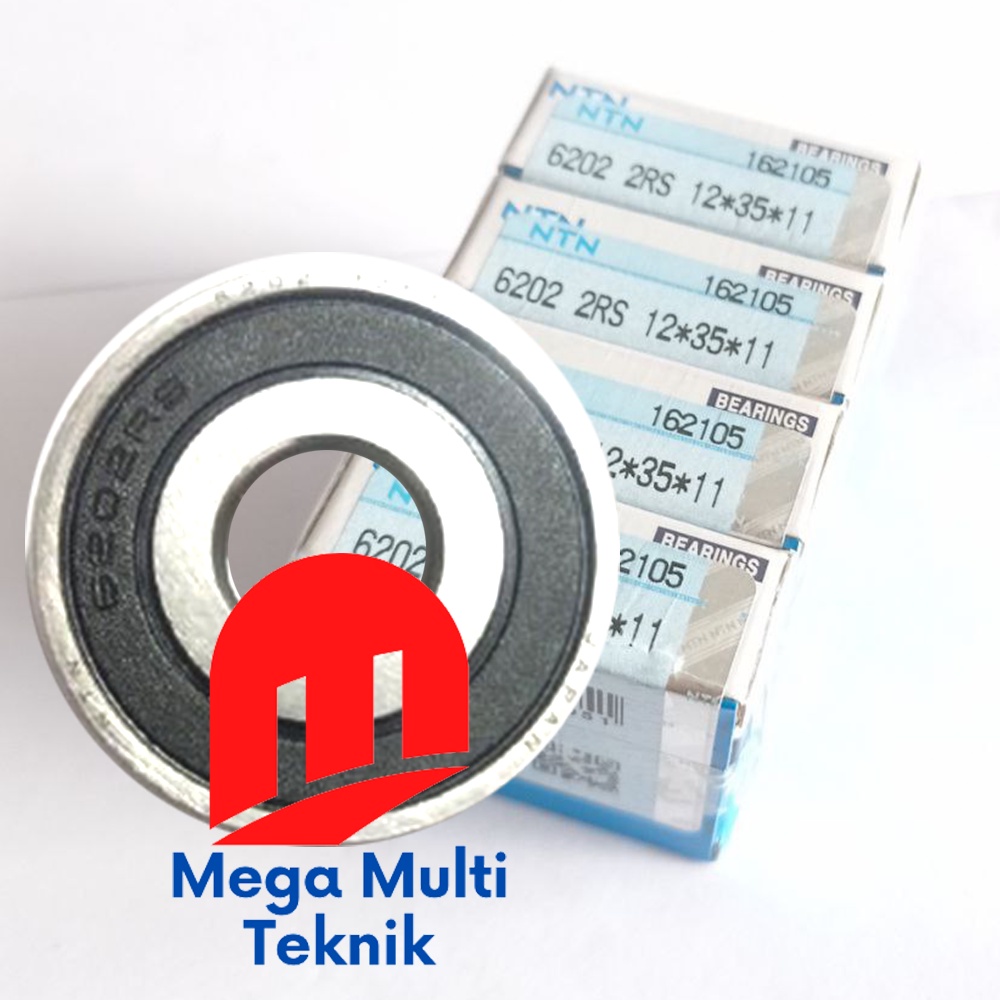 Bearing 6202 2RS NTN 12 mm NTN Laher 6202 2RS NTN 12 mm NTN