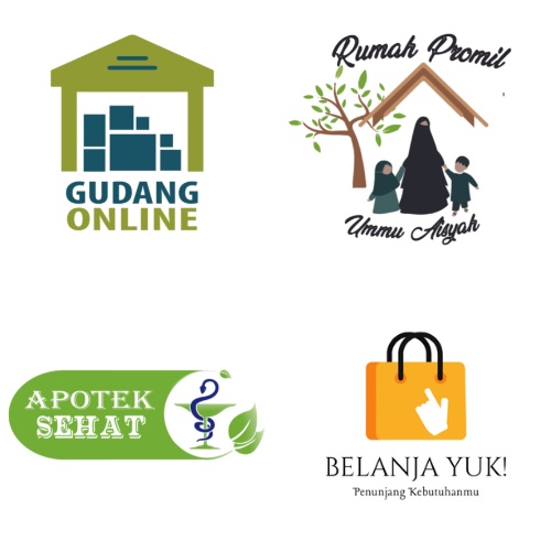 Jasa desain logo | design logo olshop | jasa logo UMKM murah menarik