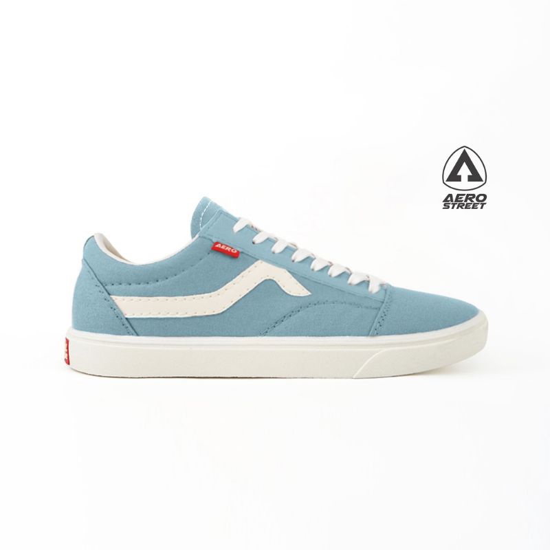 Aerostreet 37 - 44 Massive Biru Tua Pastel - Sepatu Sneakers Casual