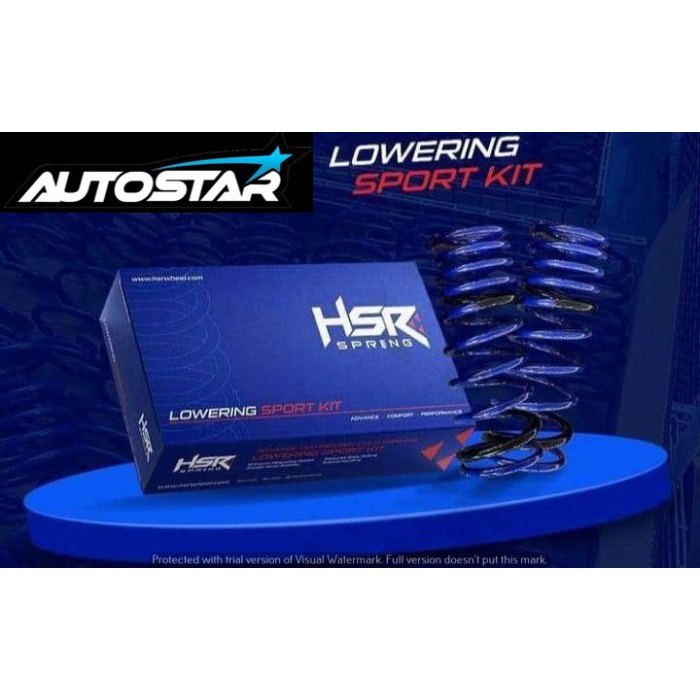 JUAL PER CEPER MOBIL TOYOTA AGYA,AYLA,CALYA,SIGRA LOWERING KIT HSR