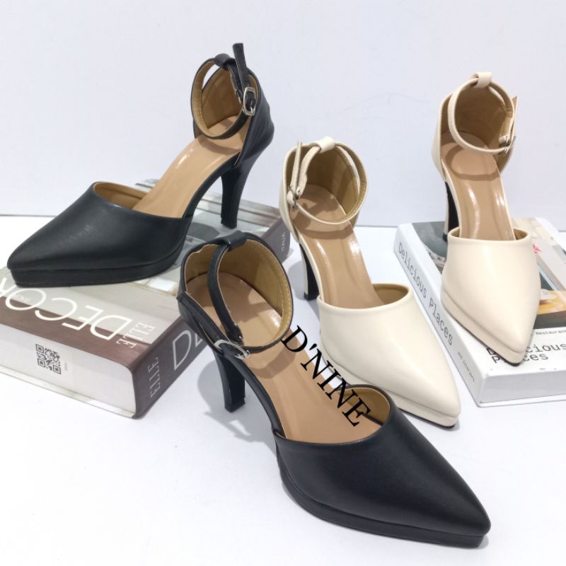 MORGAN KL 09 Sepatu Wanita heels pumps 9cm