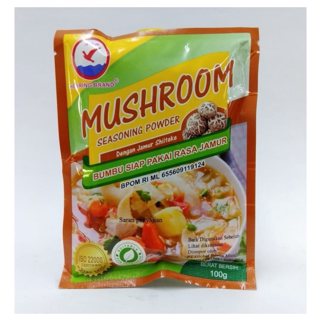 

Kaldu Jamur Shitake Herring Brand Mushroom Seasoning Powder