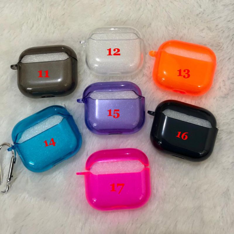 Silicone Clear Transparan Cover Airpods 1/2/ Airpods 3/ Airpods Pro/ Airpods Pro 2