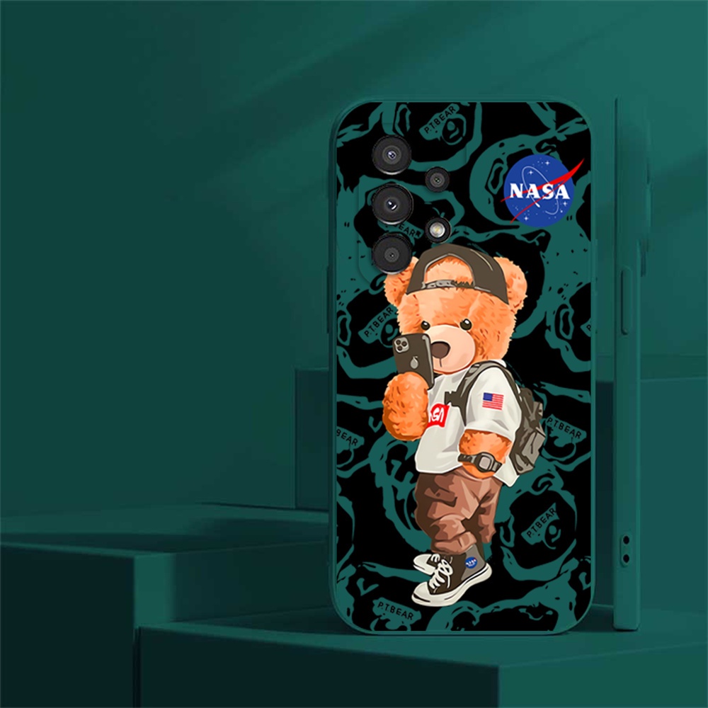 IPHONE Case Kompatibel Untuk Iphone14 Pro Max IPhone13 11 IPhone12 6 6S 7 8 Plus SE 2020 Kartun Astronot Muppet Beruang Silikon Lembut Casing Ponsel Cover