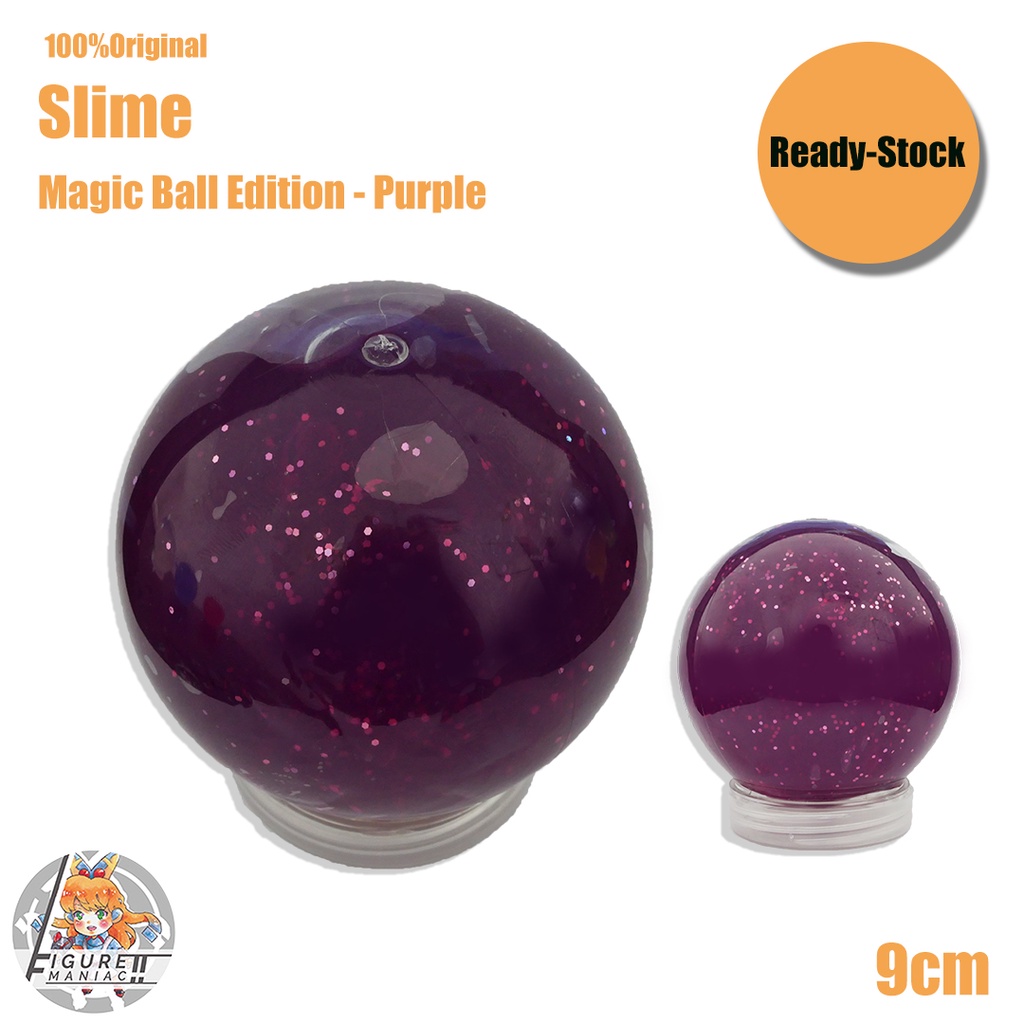 Mainan Anak - Slime Magic Balls Edition 9cm Slime Mainan Anak Aman Mainan Anak Diskon Murah