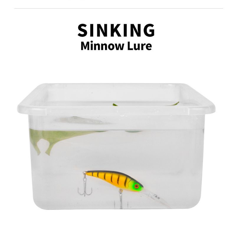 Minnow Lidah Panjang 60mm 9gram - Umpan Casting Muara untuk Mangrove Jack / Kerapu / Barramundi