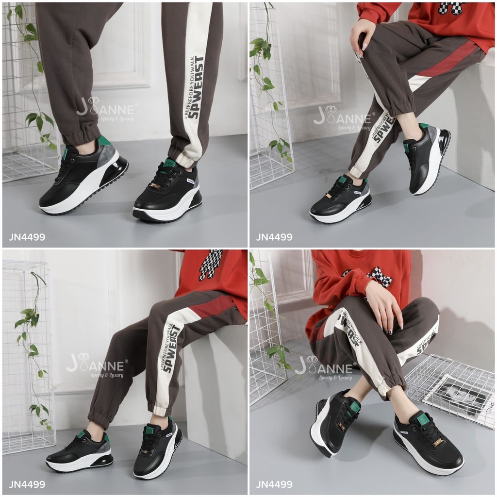 JOANNE Highsole Sneakers Shoes #JN4499 ORIGINAL